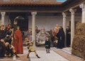 The Education of the Children of Clovis Romantic Sir Lawrence Alma Tadema